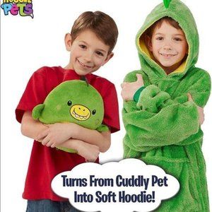 Huggle pets hoodie stuffed animal / hoodie in one